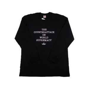 Supreme Black Counterattack L/S