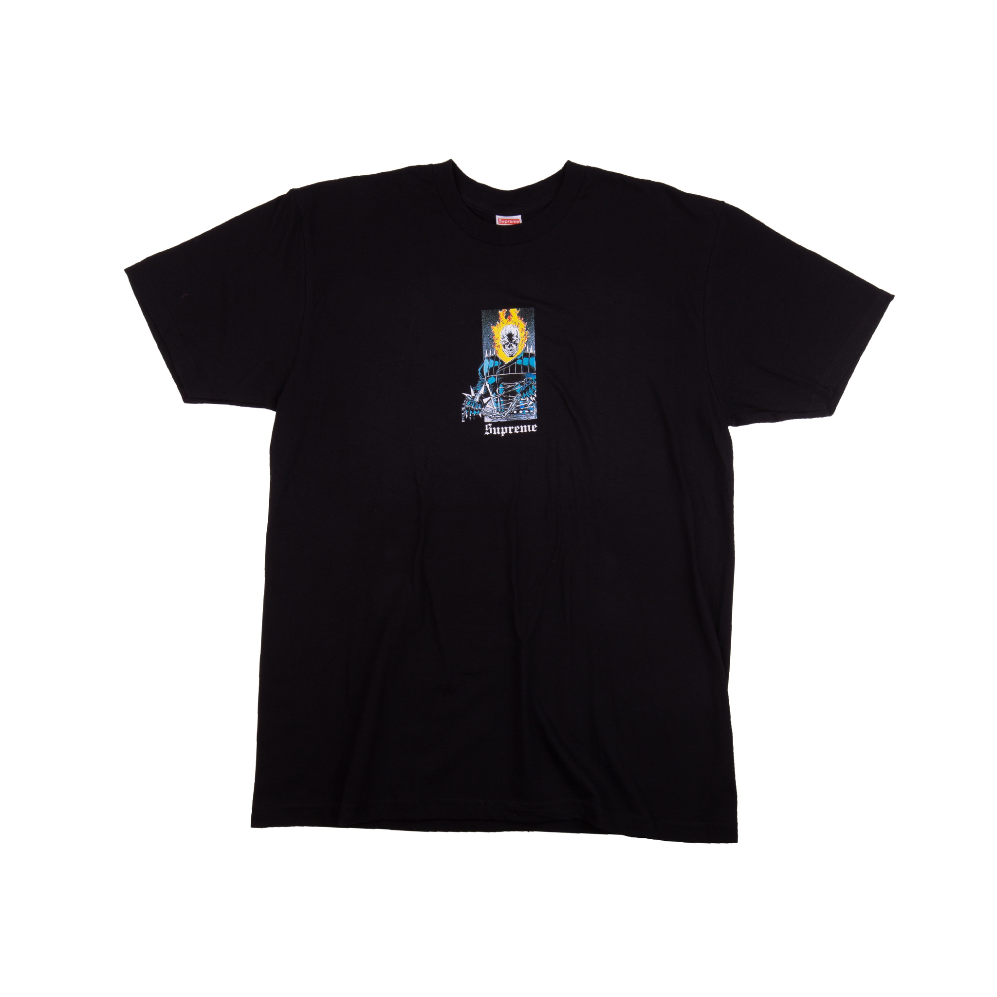 Supreme Black Ghost Rider Tee