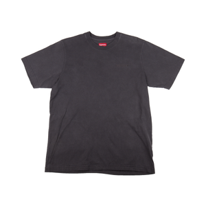 Supreme Black Overdye Tee