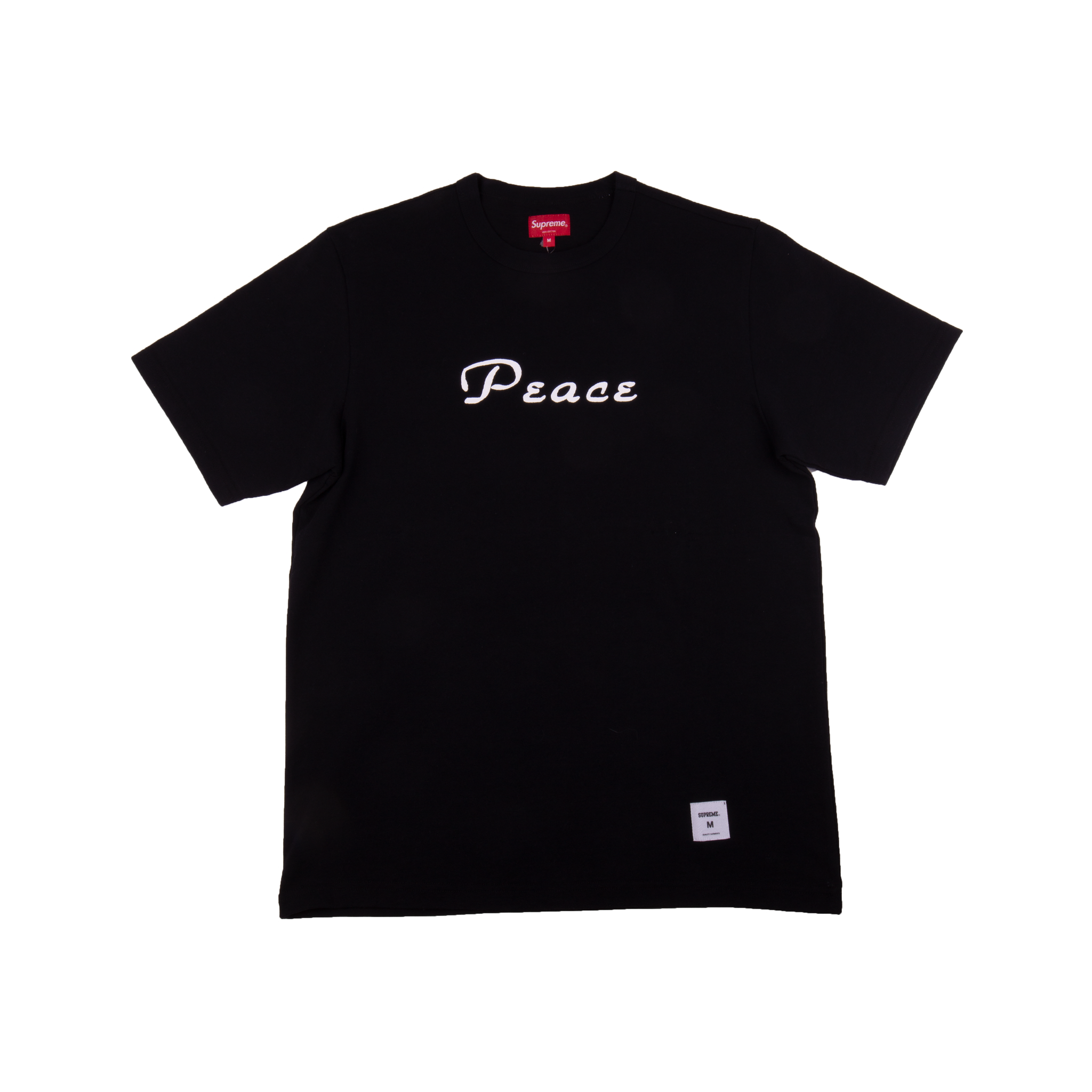 Supreme Black Peace Tee