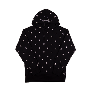 Supreme Black Playboy Hoodie