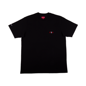 Supreme Black Playboy Pocket Tee