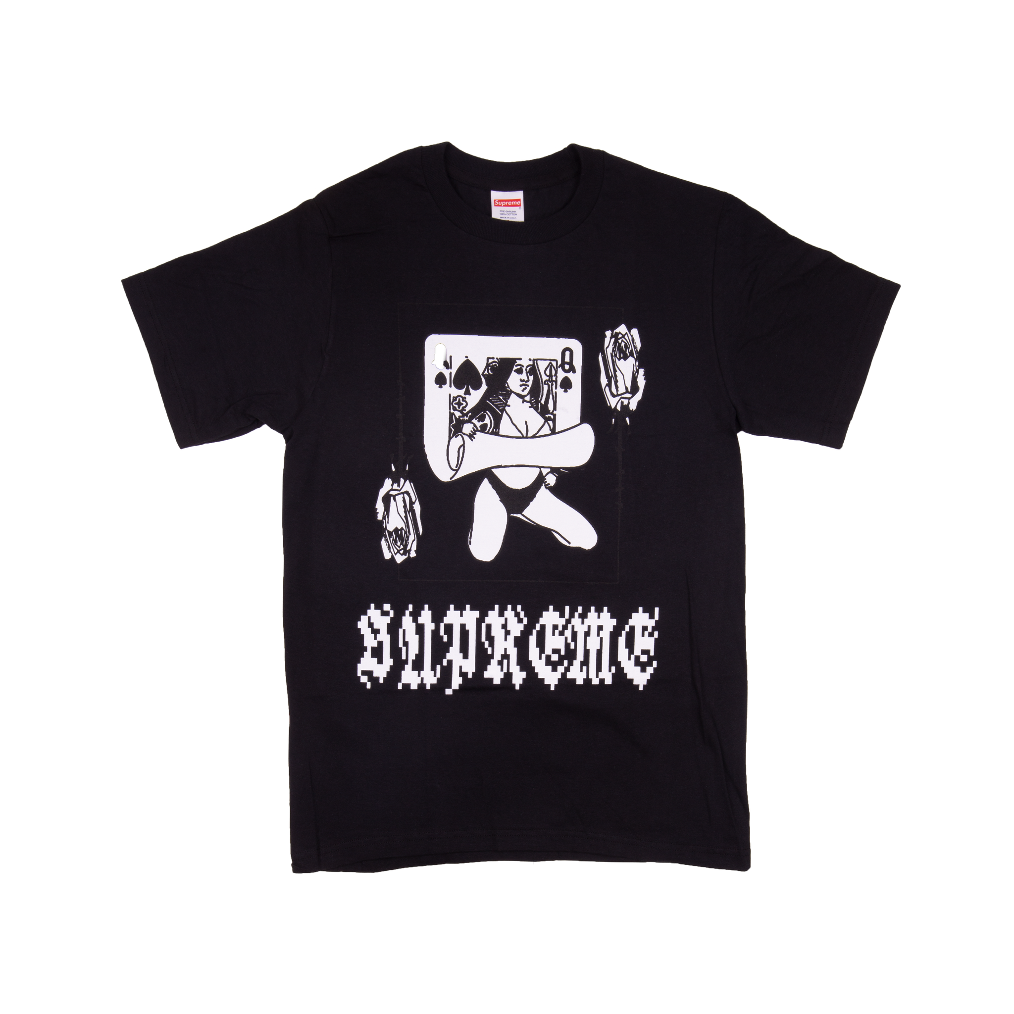 Supreme Black Queen Tee
