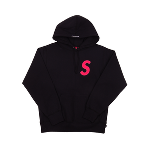 Supreme Black S Logo Hoodie