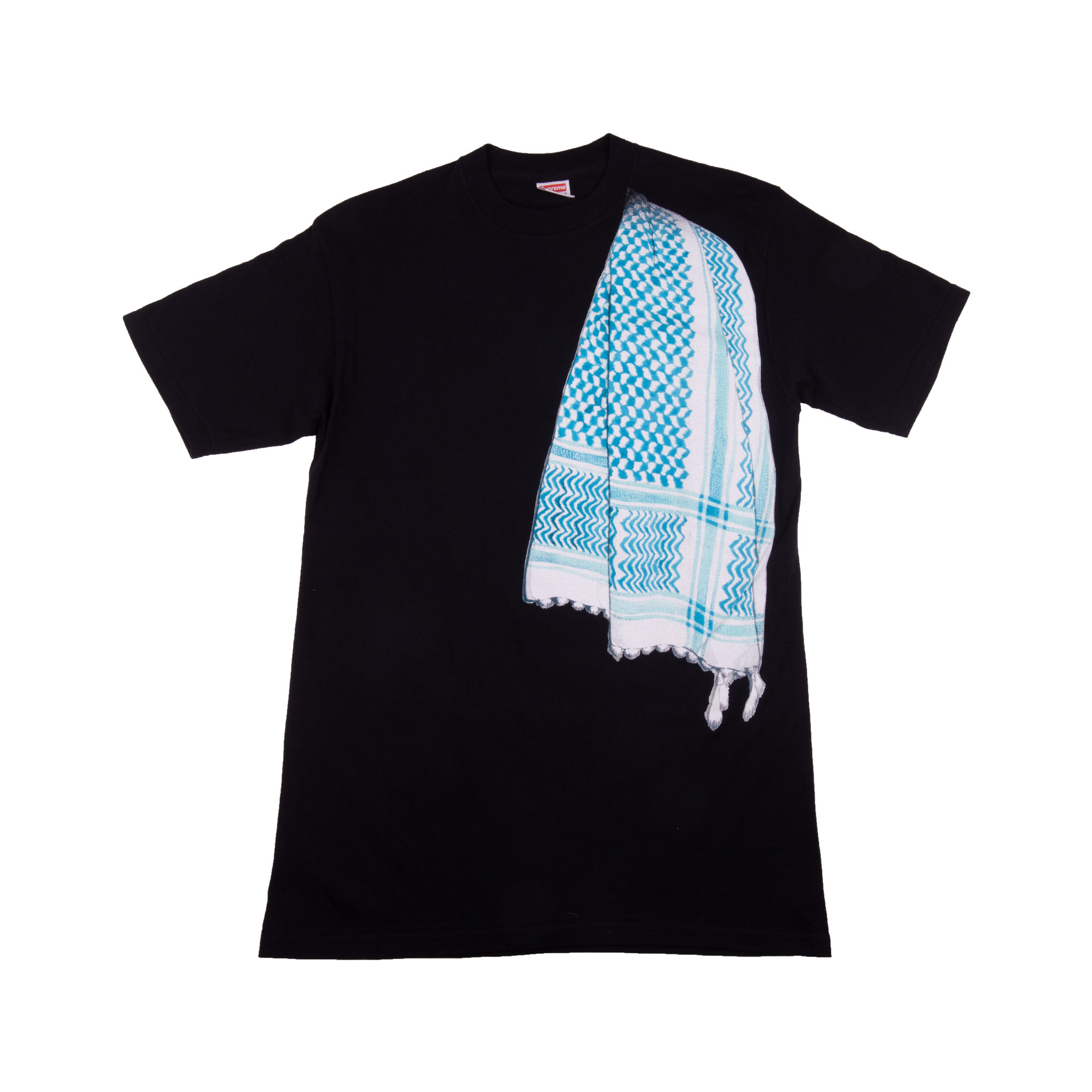 Supreme Black Scarf Sample Tee