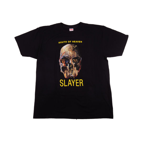 Supreme Black Slayer South Of Heaven Tee