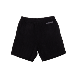 Supreme Black Terry Cloth Shorts