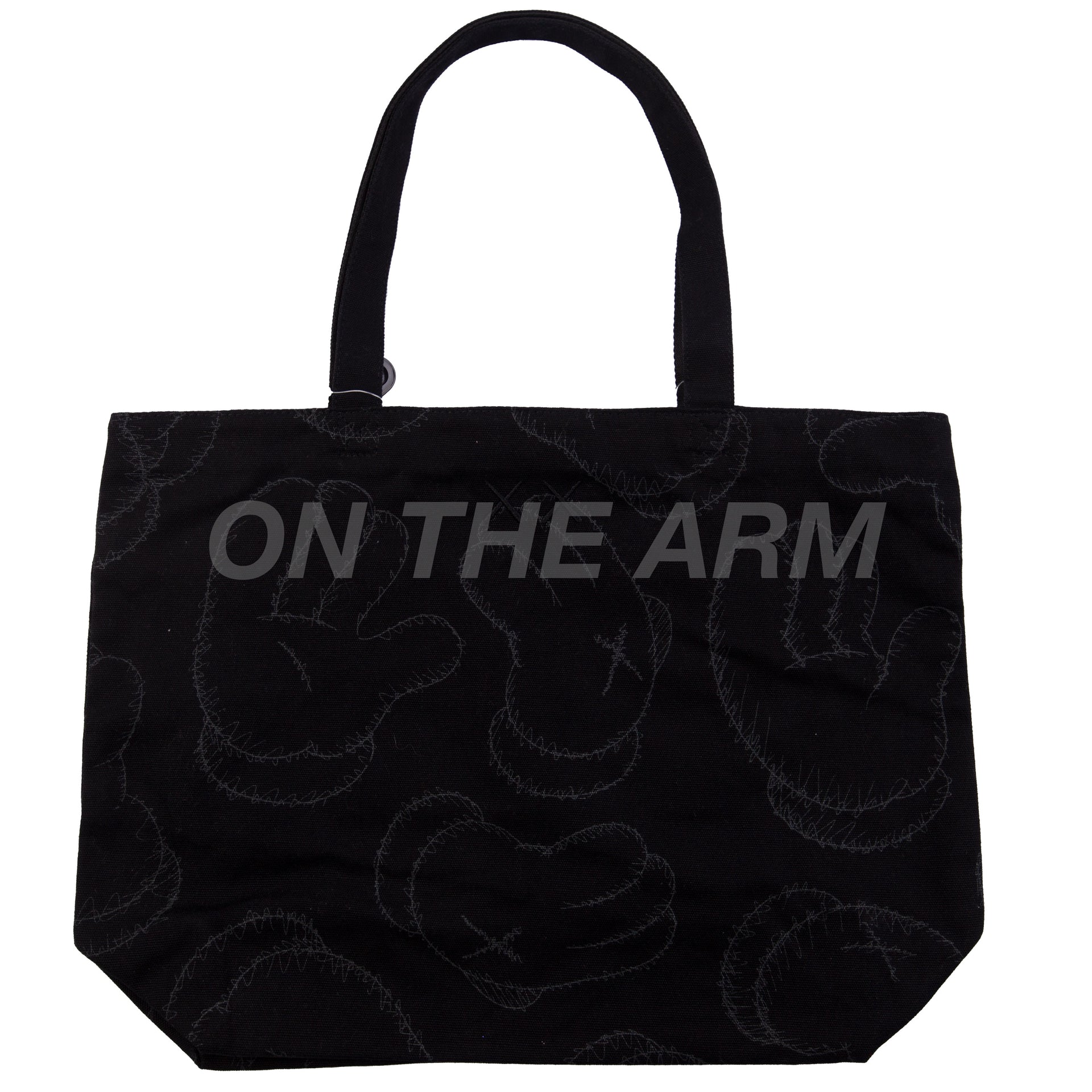 Uniqlo Black HANDS Kaws Tote Bag
