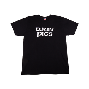 Supreme Black War Pigs Tee