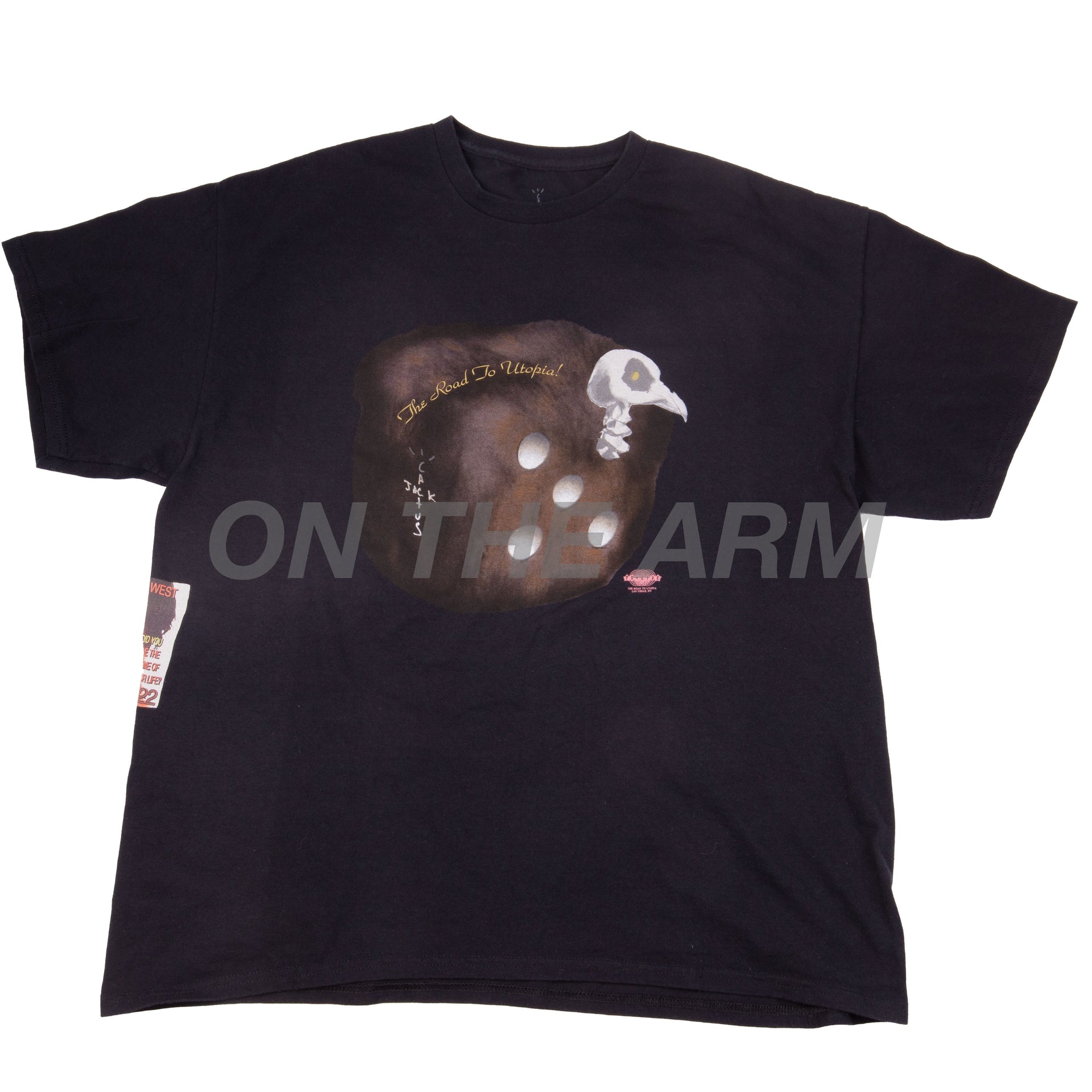 Travis Scott Black Utopia Moneybags Tee