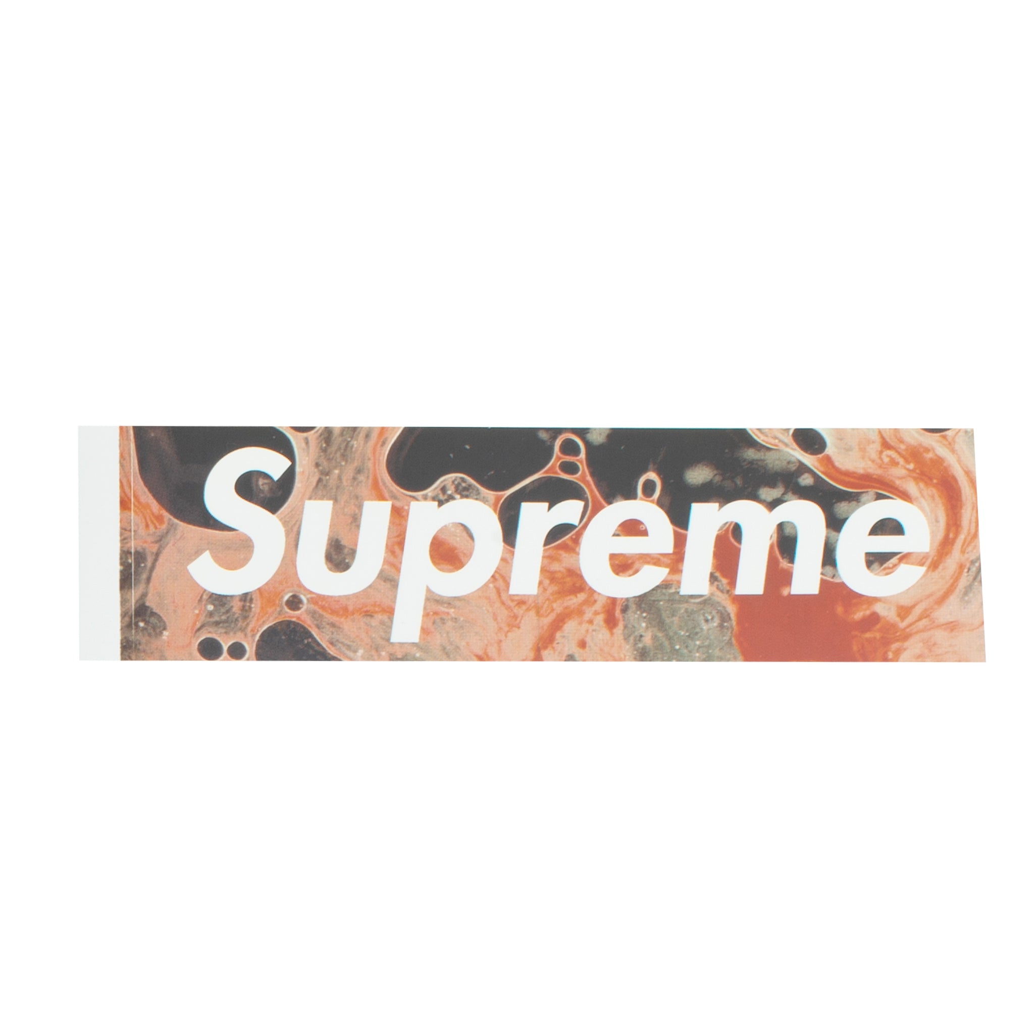 Supreme Blood & Semen Box Logo Sticker