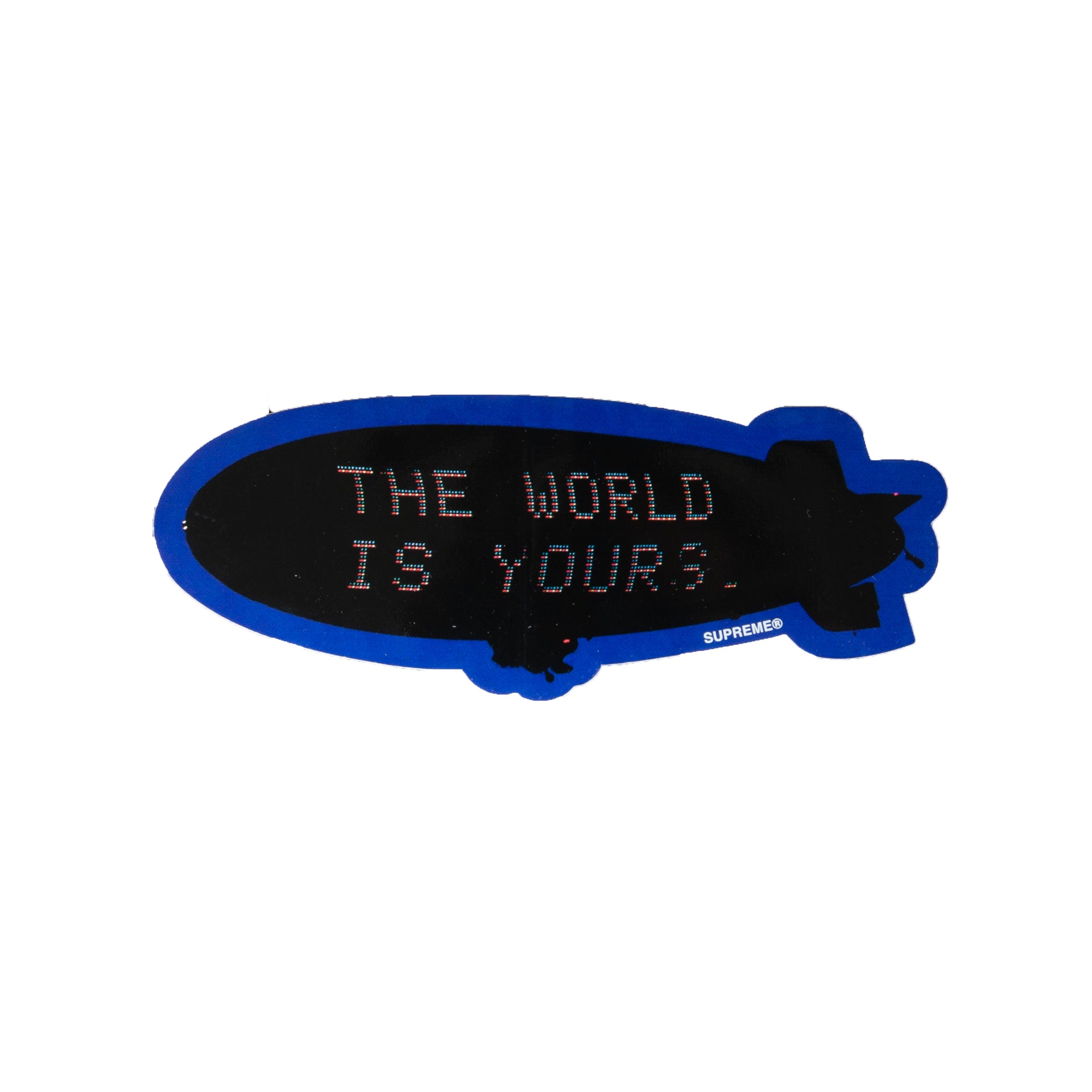 Supreme Scarface Blimp Sticker