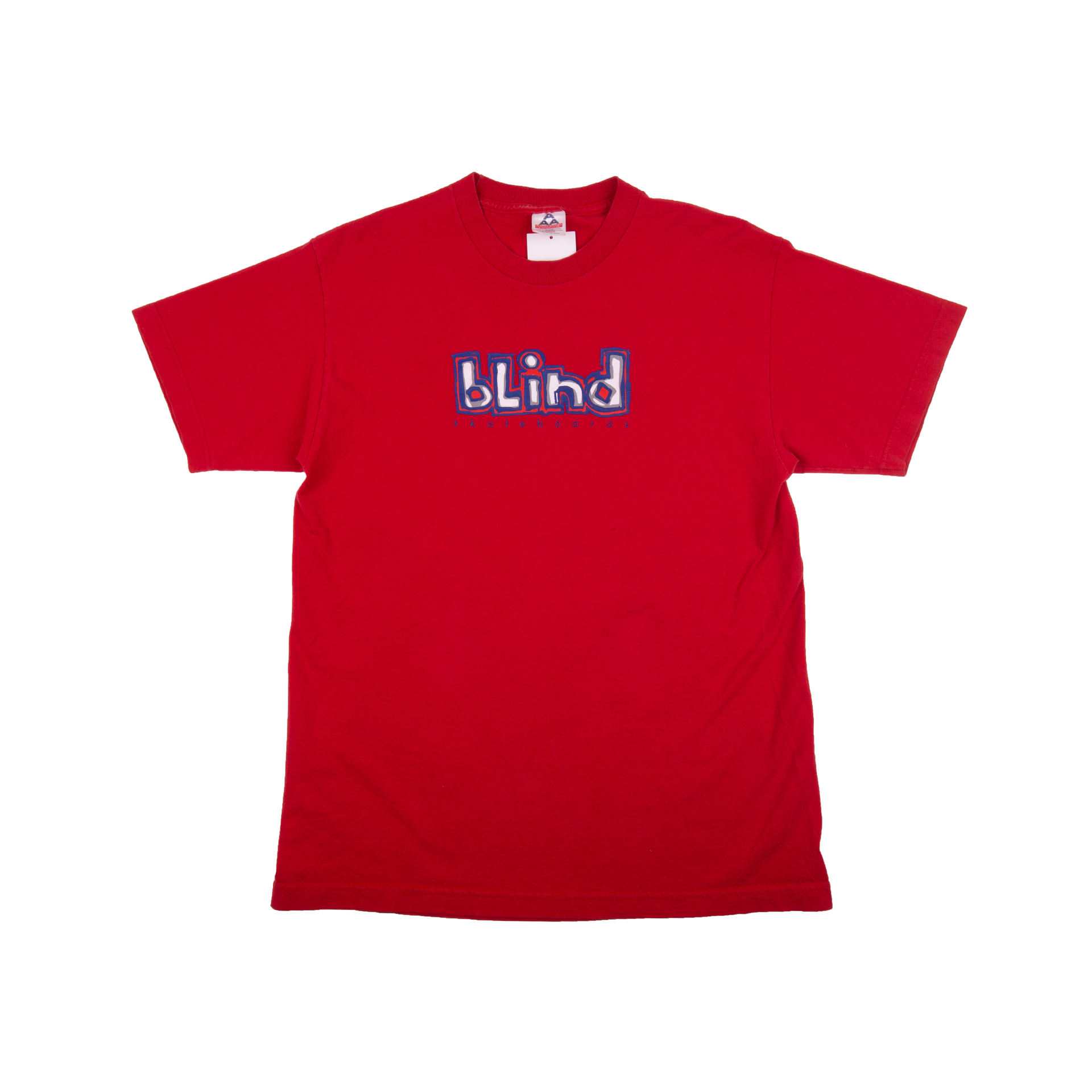 Vintage BLIND Red Puff Print Tee