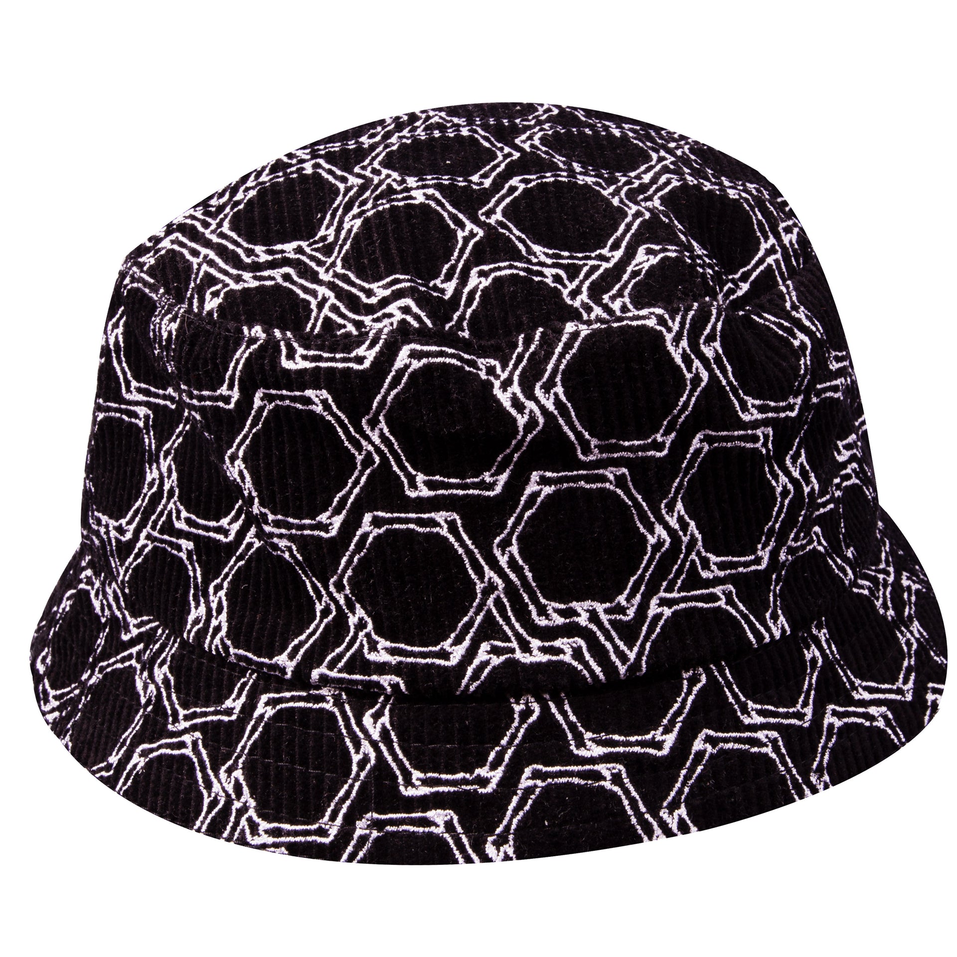 OTA Black Helping Hand Corduroy Bucket Hat