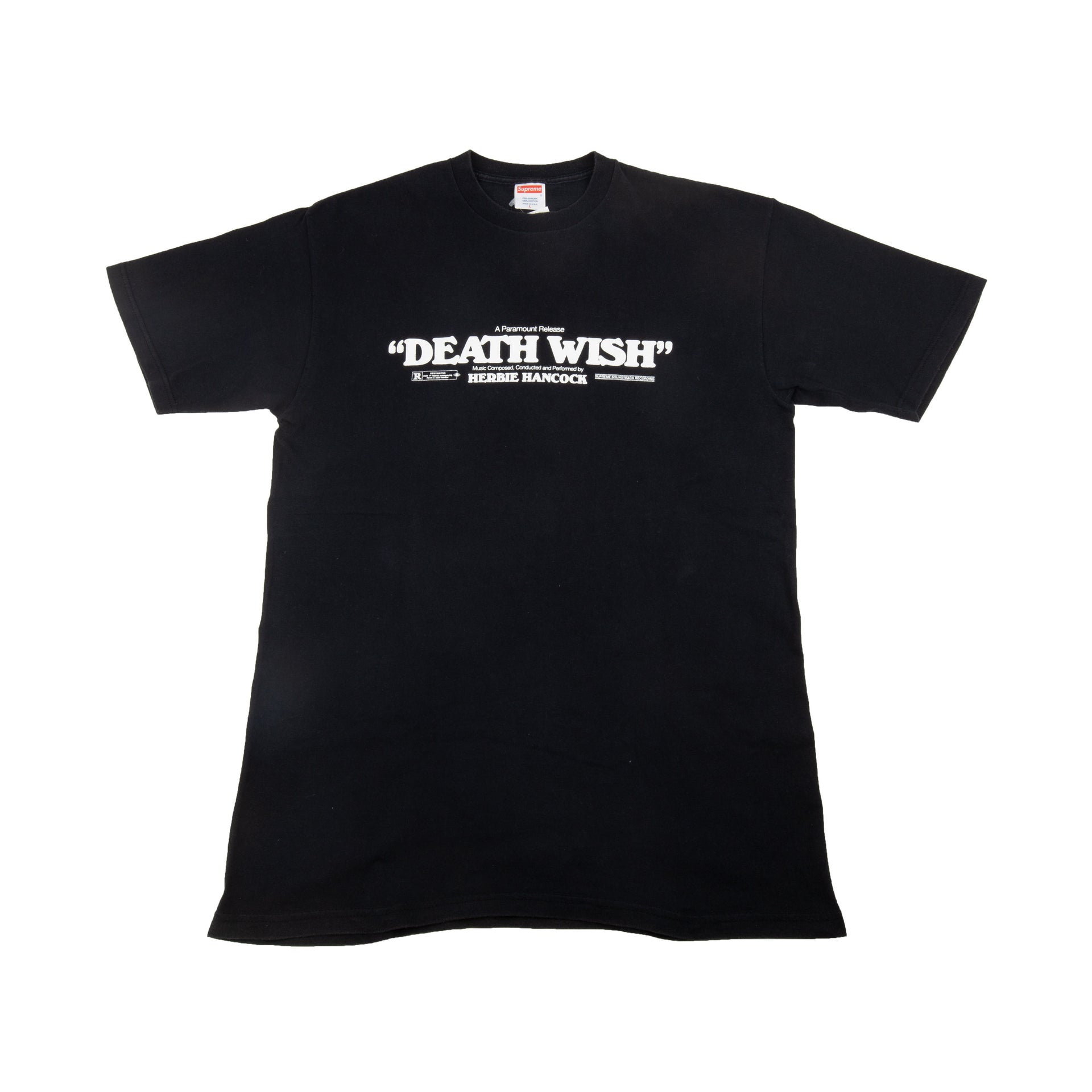Supreme Black Deathwish Tee