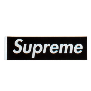 Supreme Black Felt Box Logo Sticker