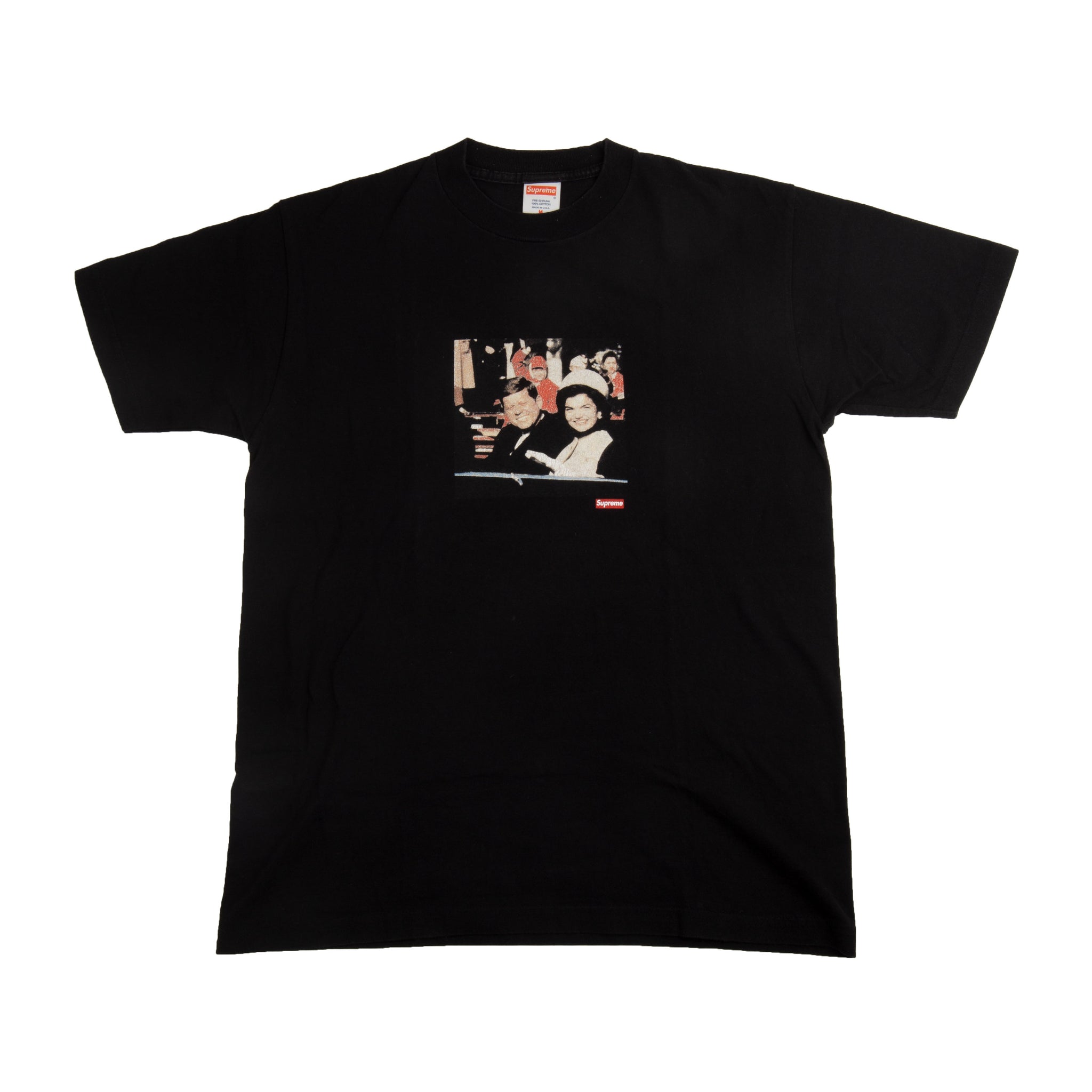 Supreme Black JFK Tee