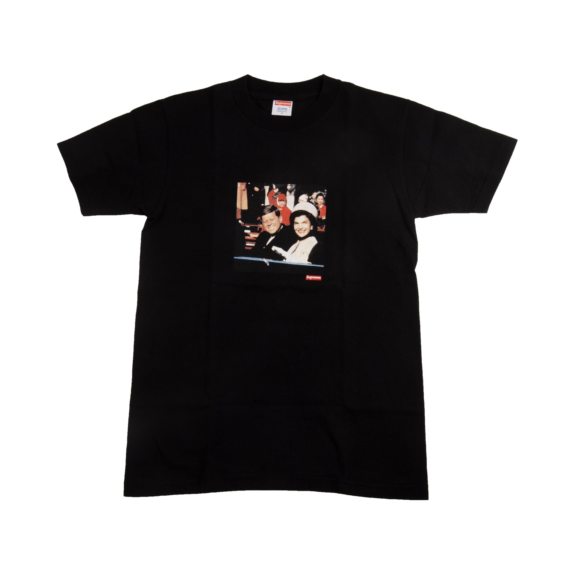 Supreme Black JFK Tee
