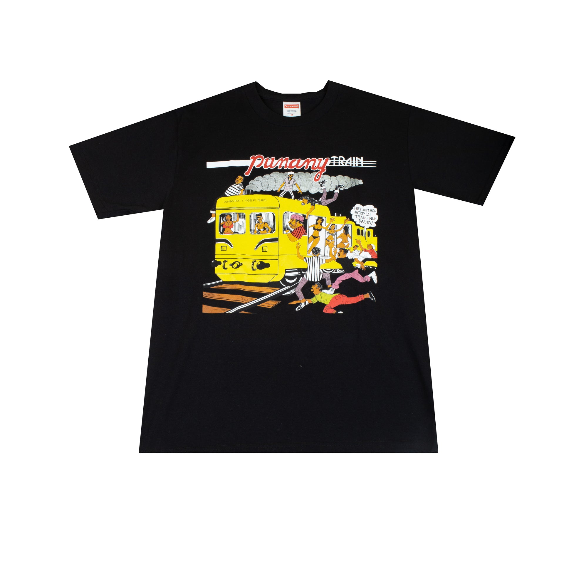 Supreme Black Punany Train Tee