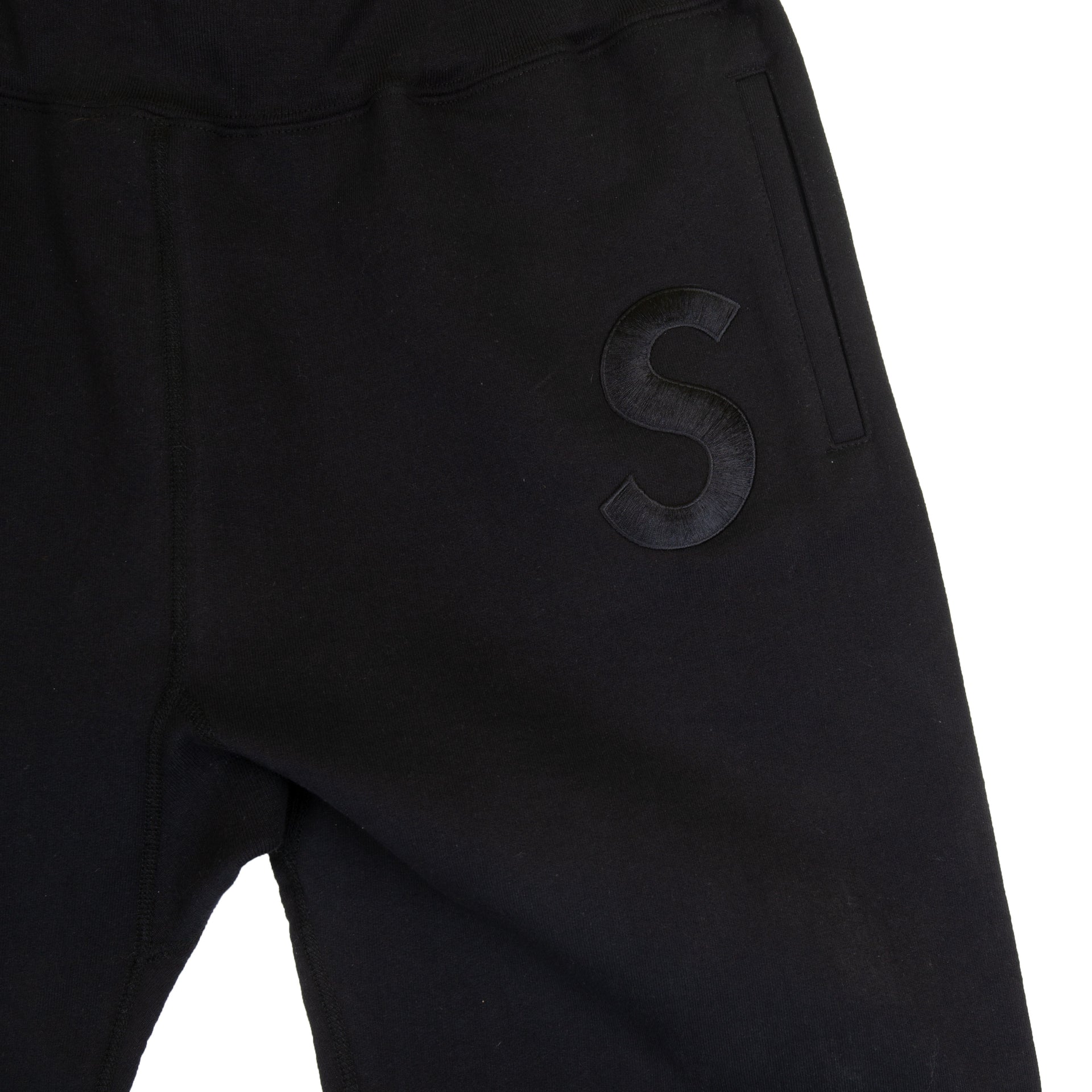 Supreme Black Tonal S Logo Sweats