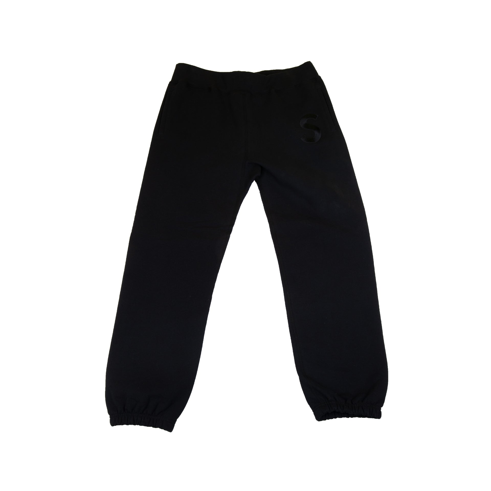 Supreme Black Tonal S Logo Sweats