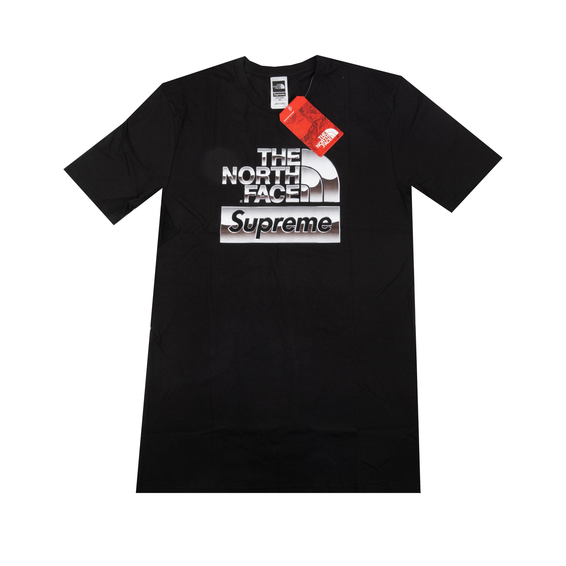 Supreme Black TNF Chrome Tee