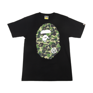 Bape Black 1st Camo Big Ape Head Tee