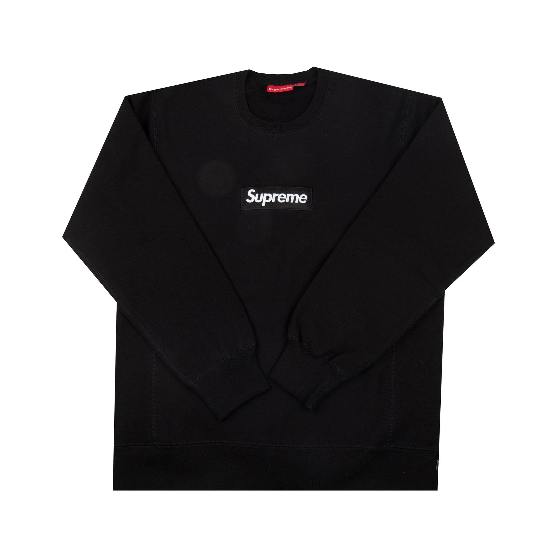 Supreme Black Box Logo Crew