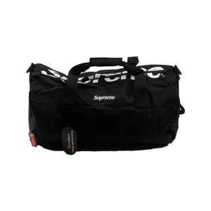 Supreme duffle sale bag ss17 black