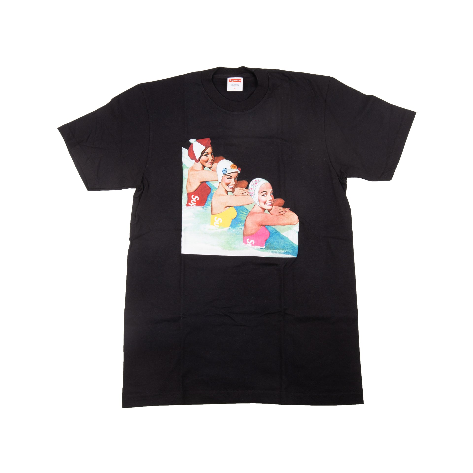Supreme Black Swimmers Tee
