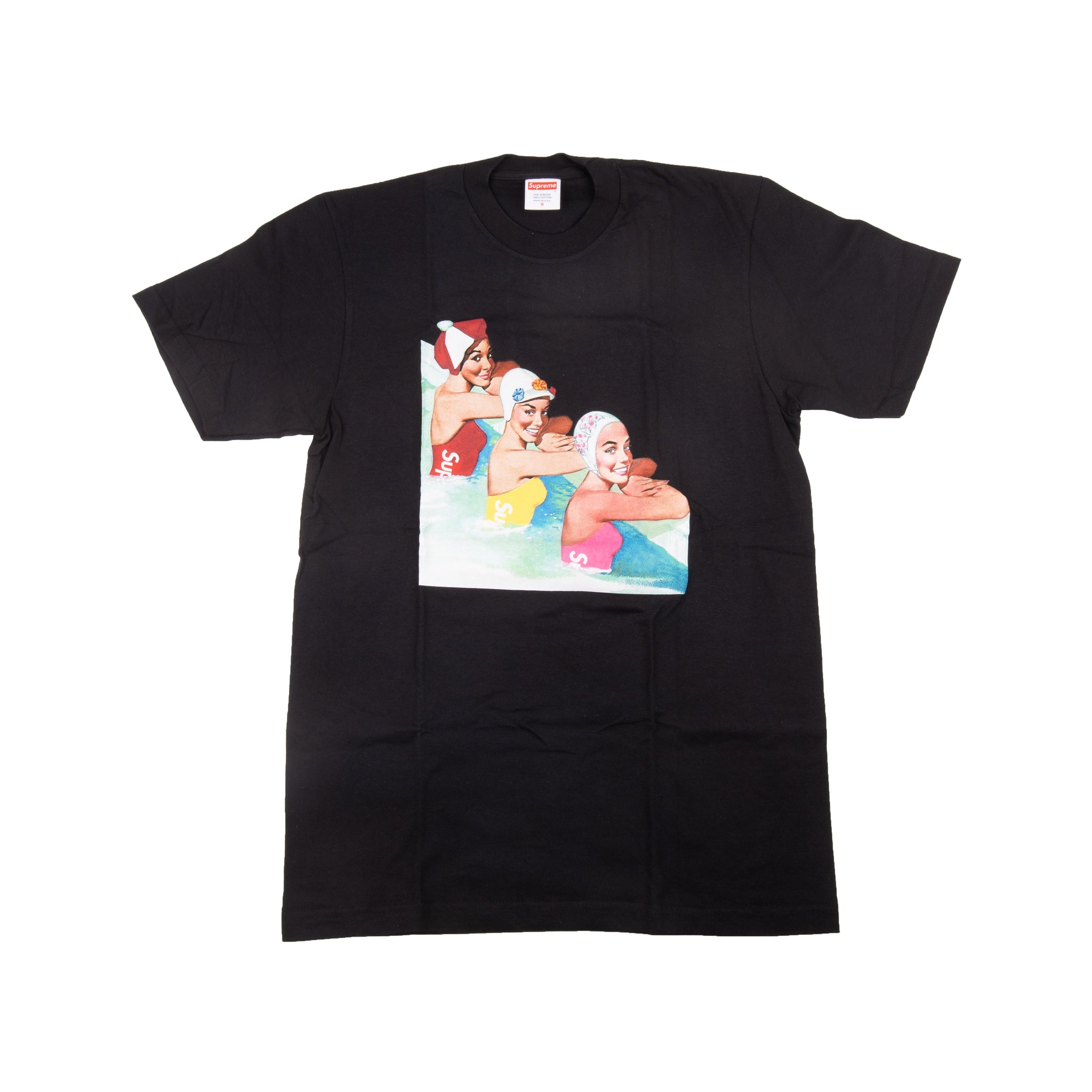 Supreme Black Swimmers Tee