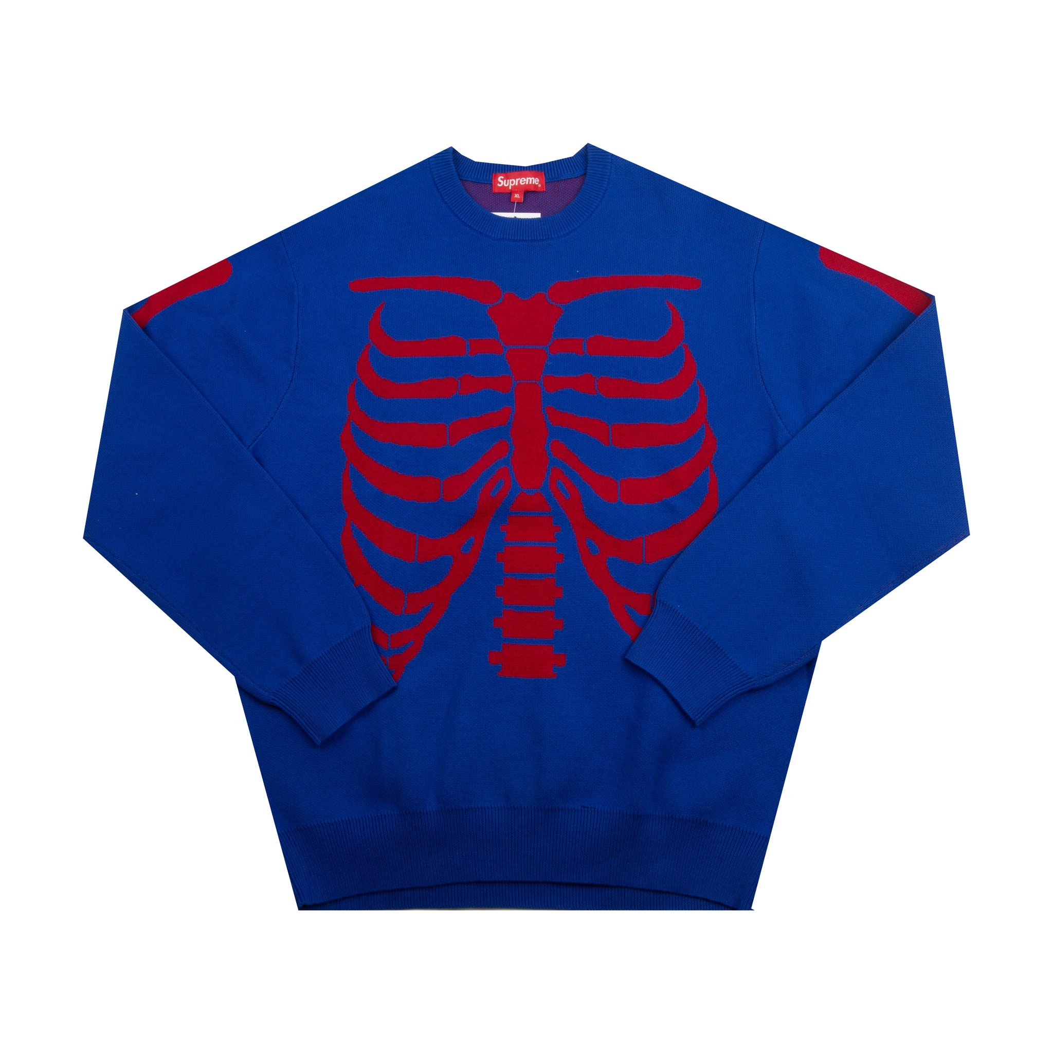 Supreme Blue Bone Sweater