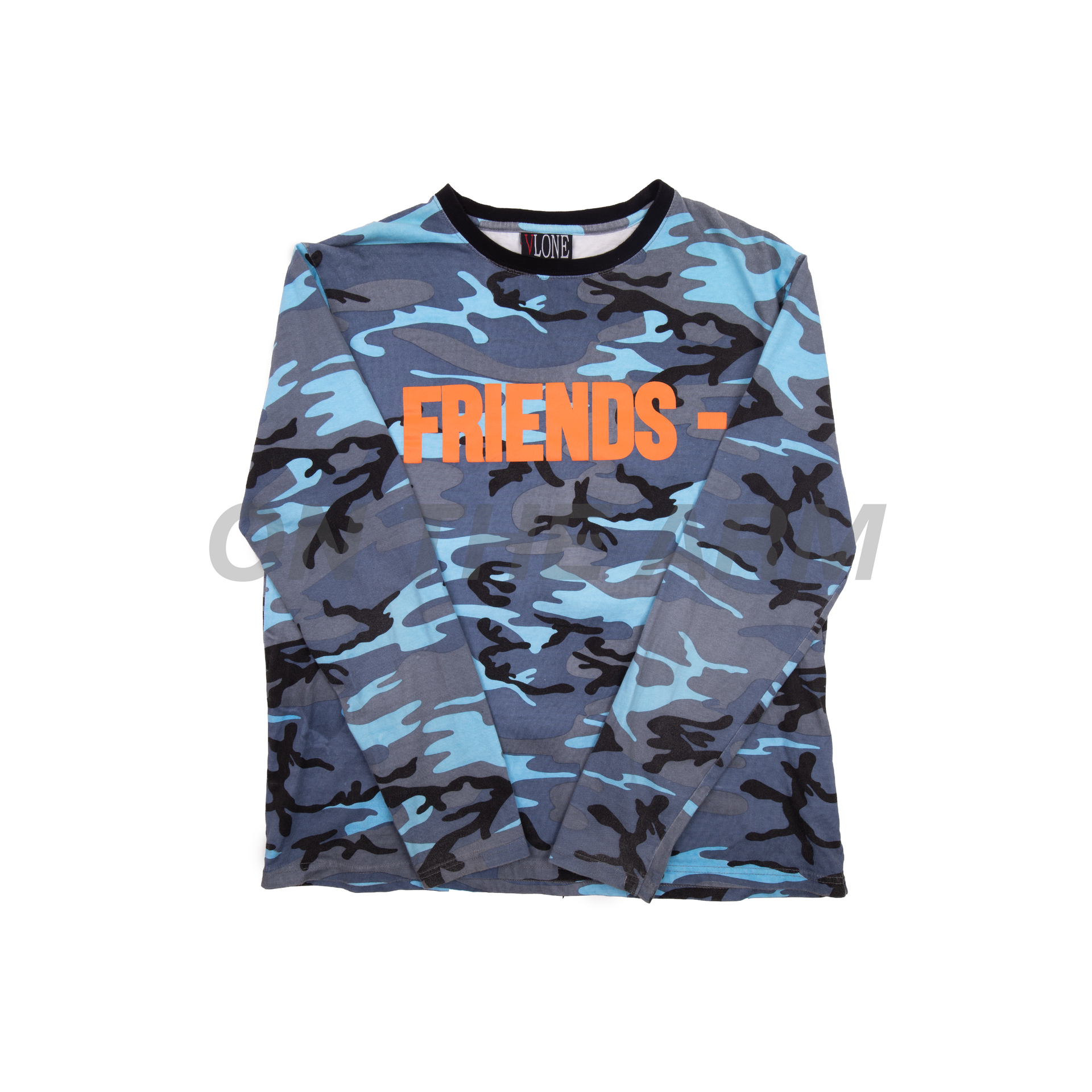 VLONE Blue Camo FRIENDS L/S