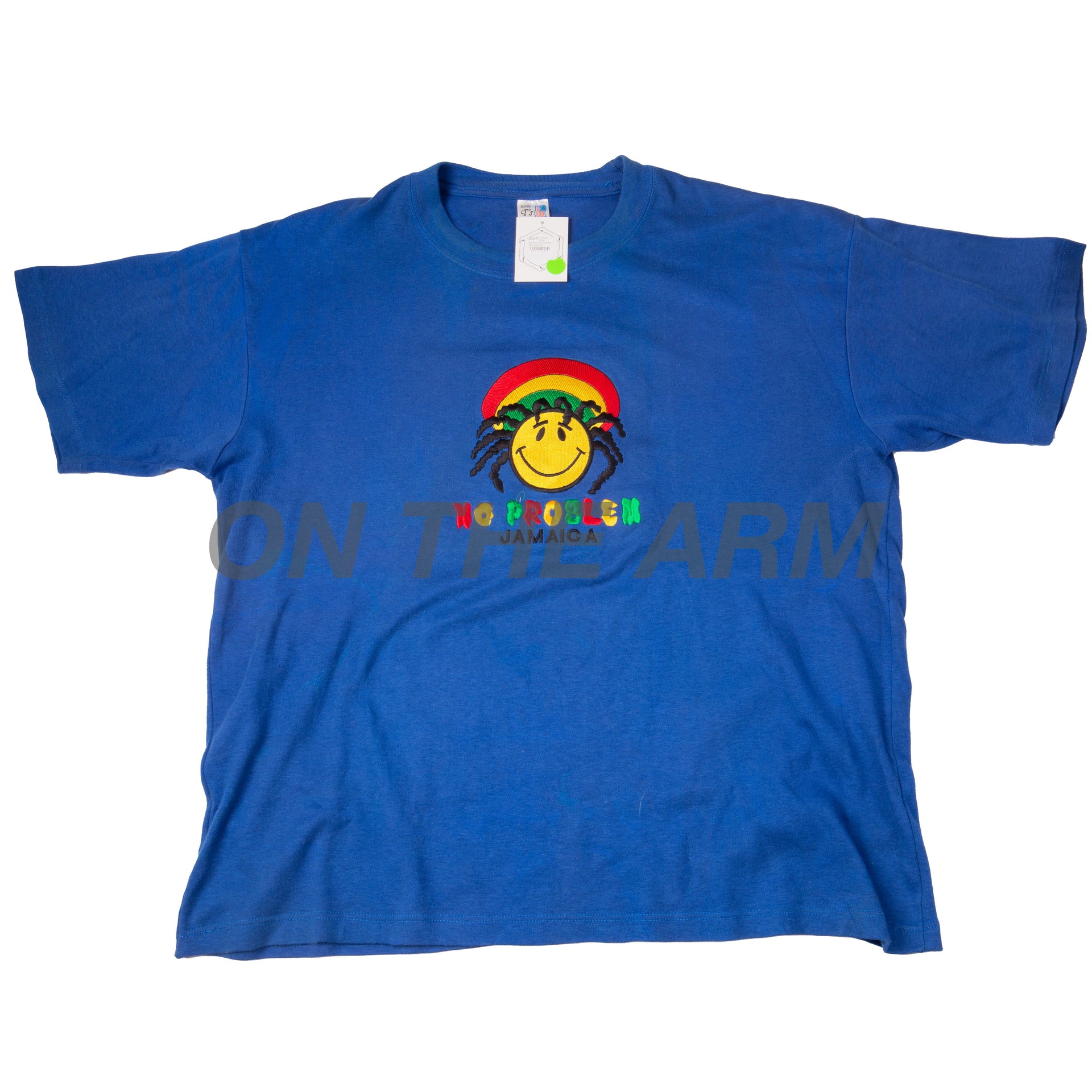 Vintage Blue Jamaica No Problem Tee