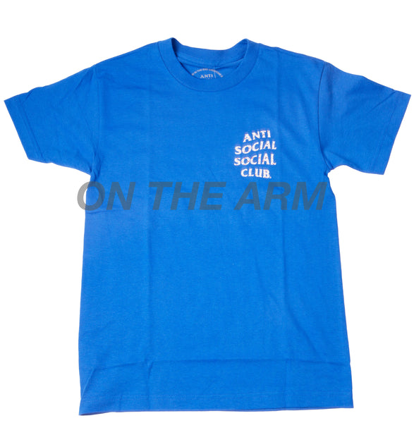 Anti Social Social Club Blue Case Study Flag Tee