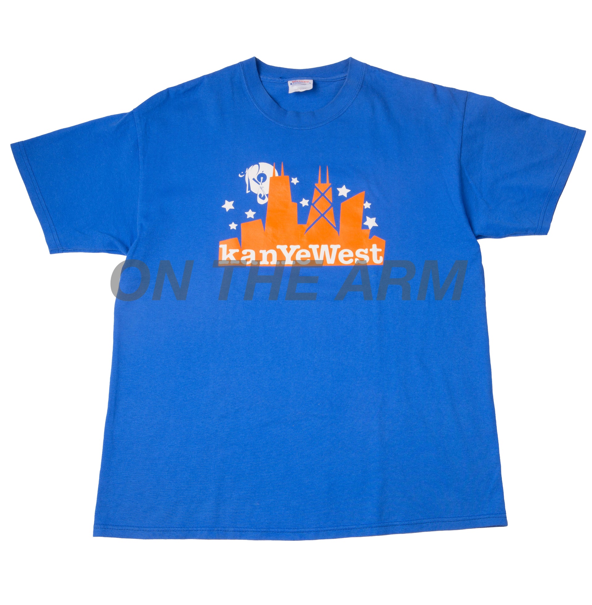 Vintage Blue Kanye West Skyline Tee