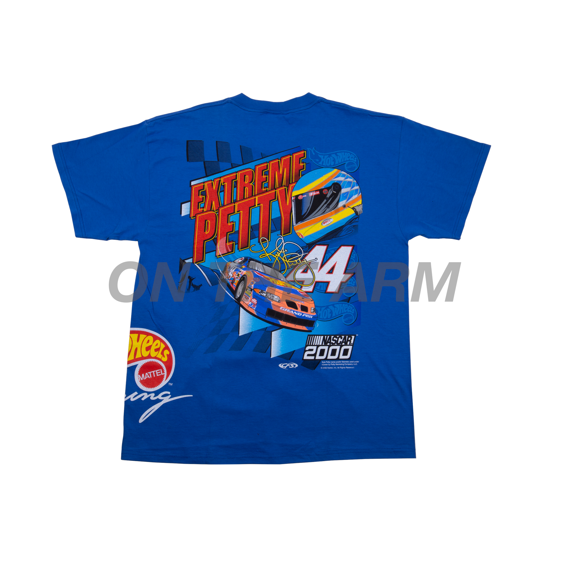 Vintage Blue NASCAR Hot Wheels Tee