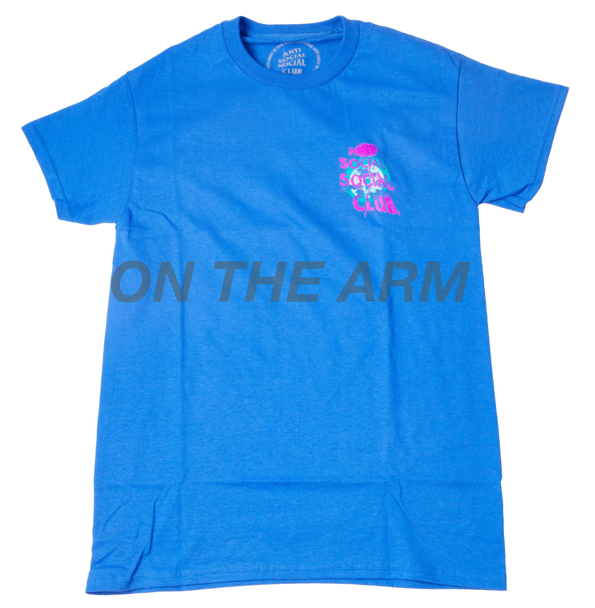 Anti Social Social Club Blue Out Of Time Tee