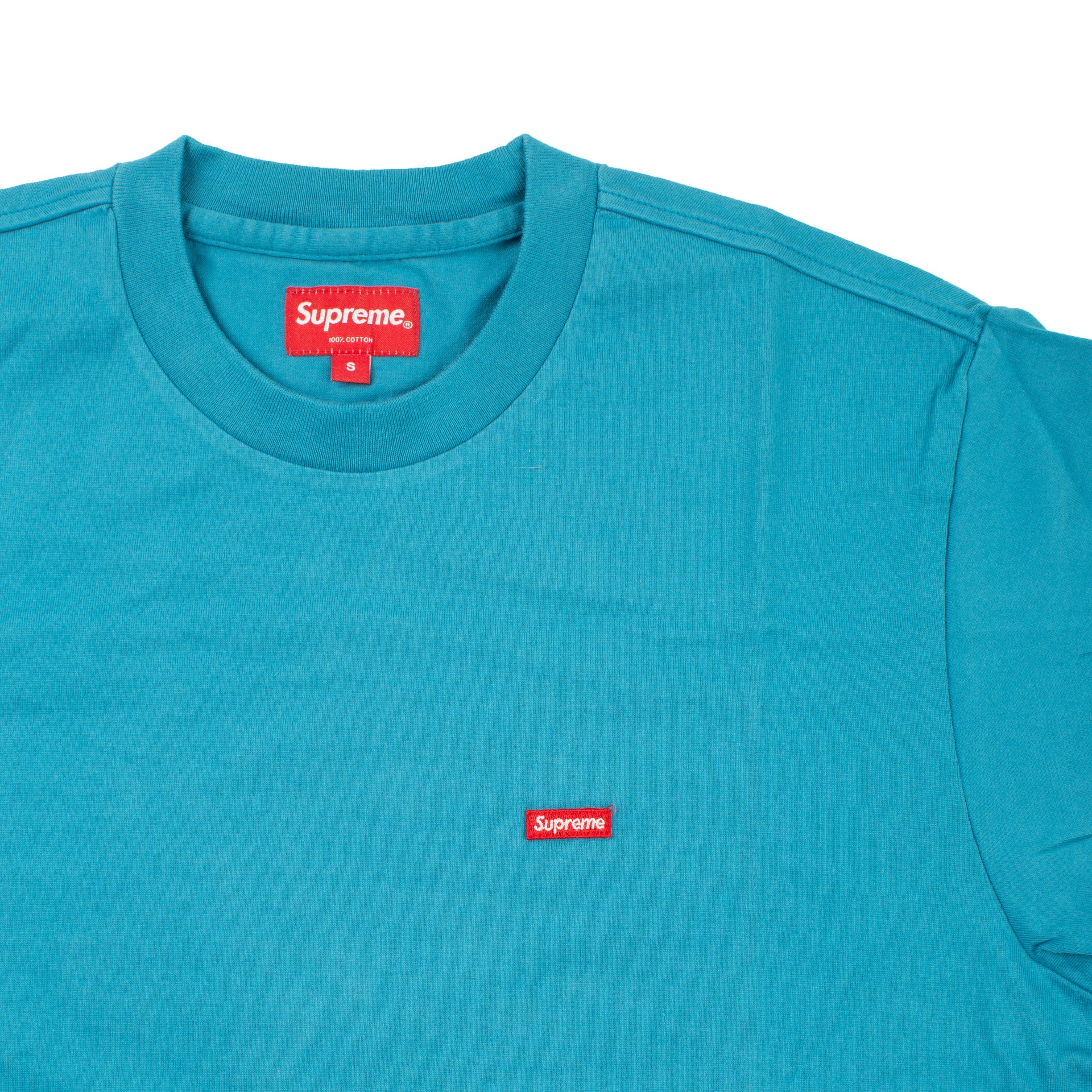 Supreme Dusty Blue Small Box Logo Tee