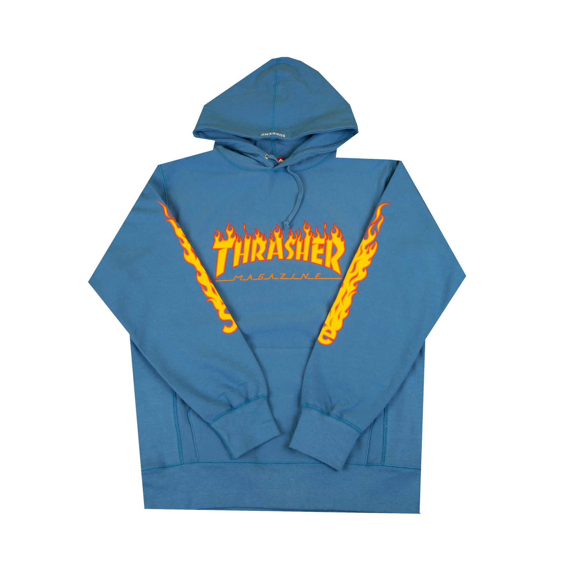 Supreme Blue Thrasher Hoodie
