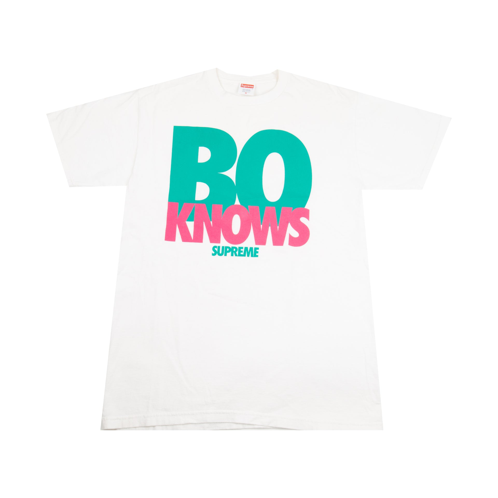 Supreme White Bo Knows Tee