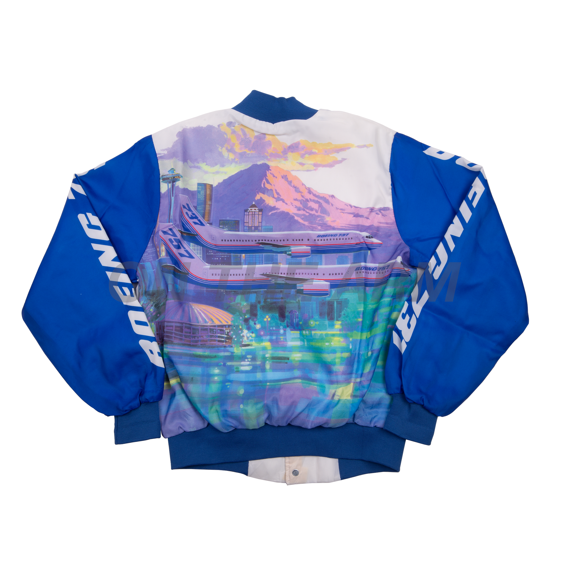 Vintage Blue/White Boeing Jacket