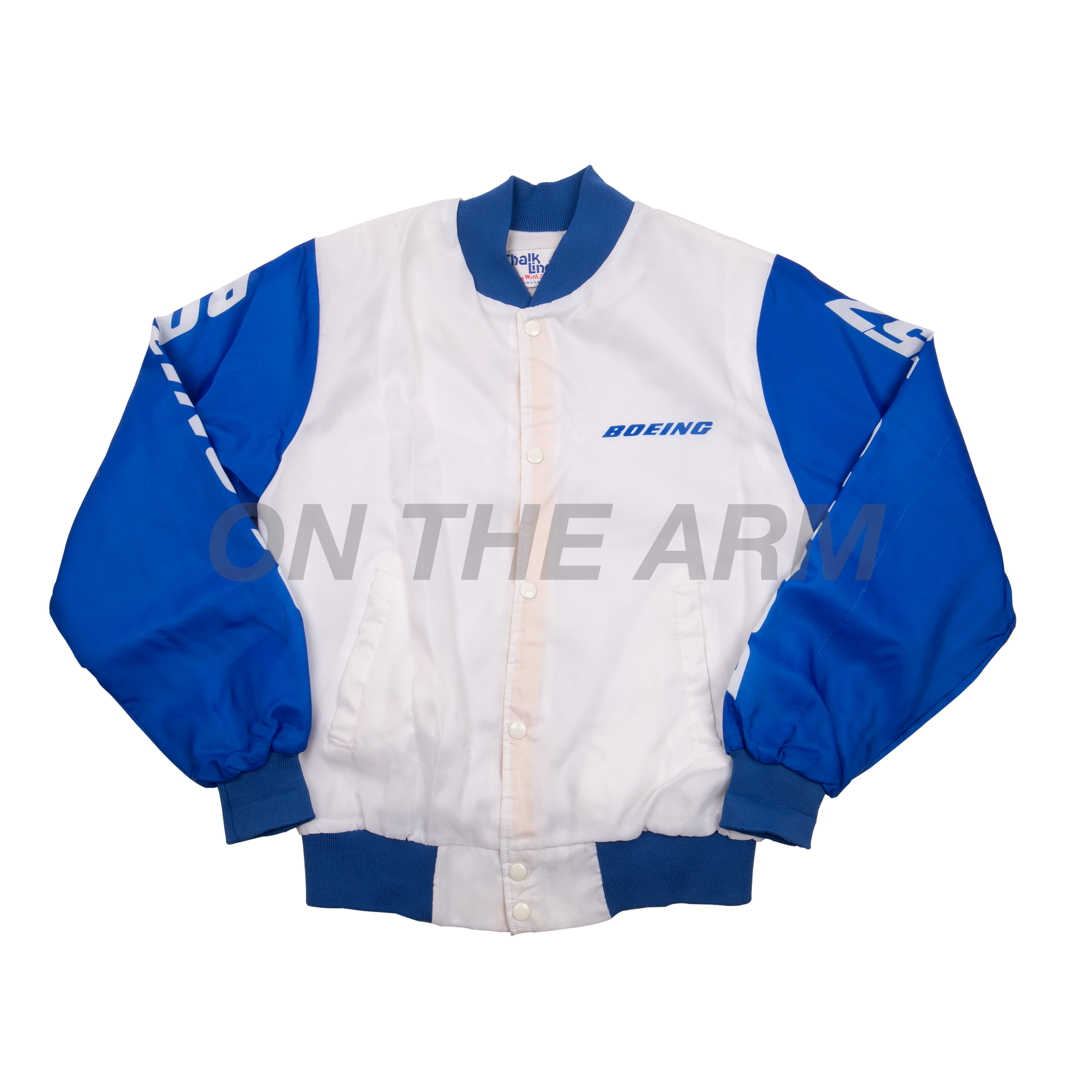 Vintage Blue/White Boeing Jacket