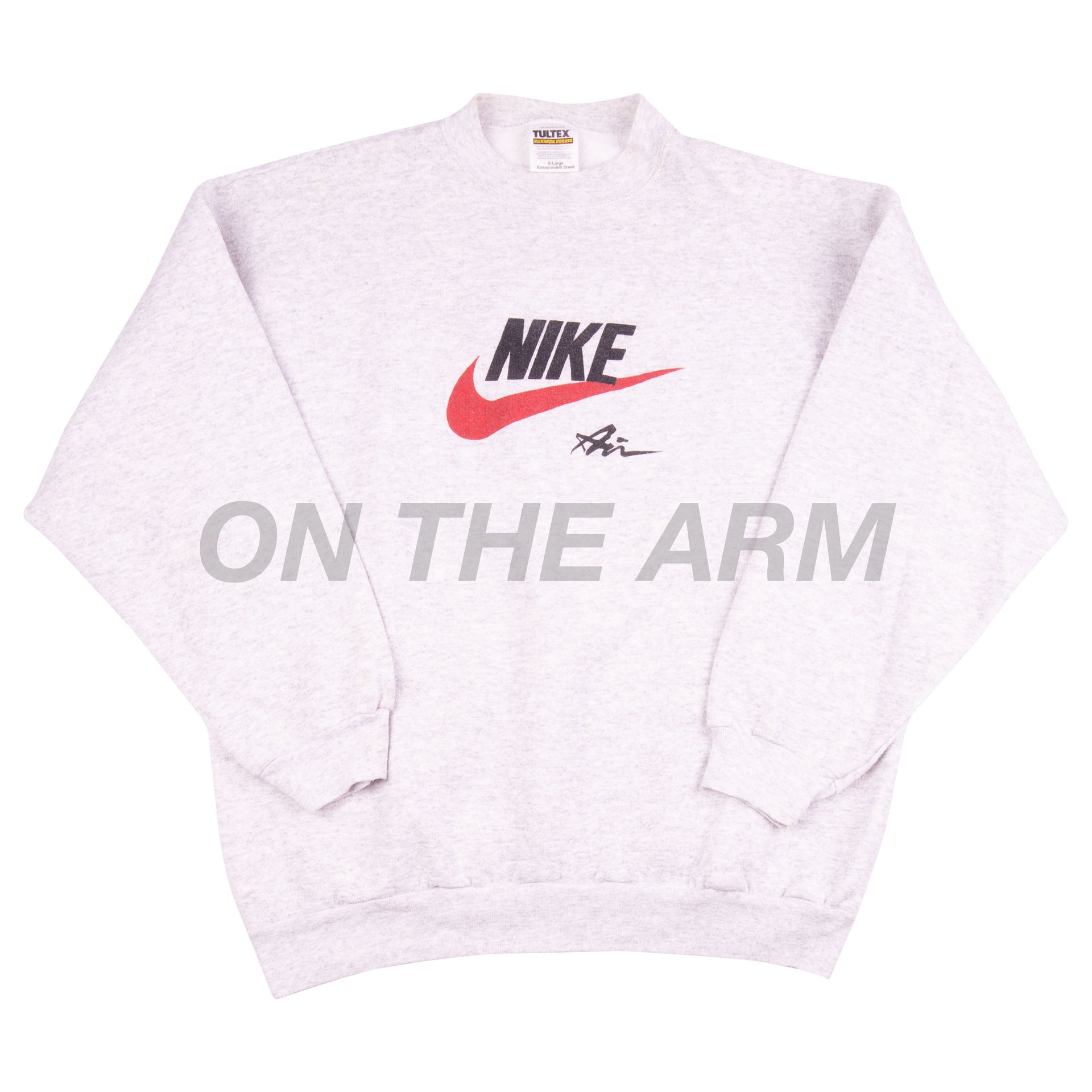 Vintage Grey Bootleg Nike Crew