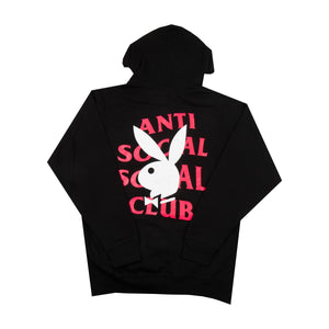 Anti Social Social Club Black Playboy Hoodie