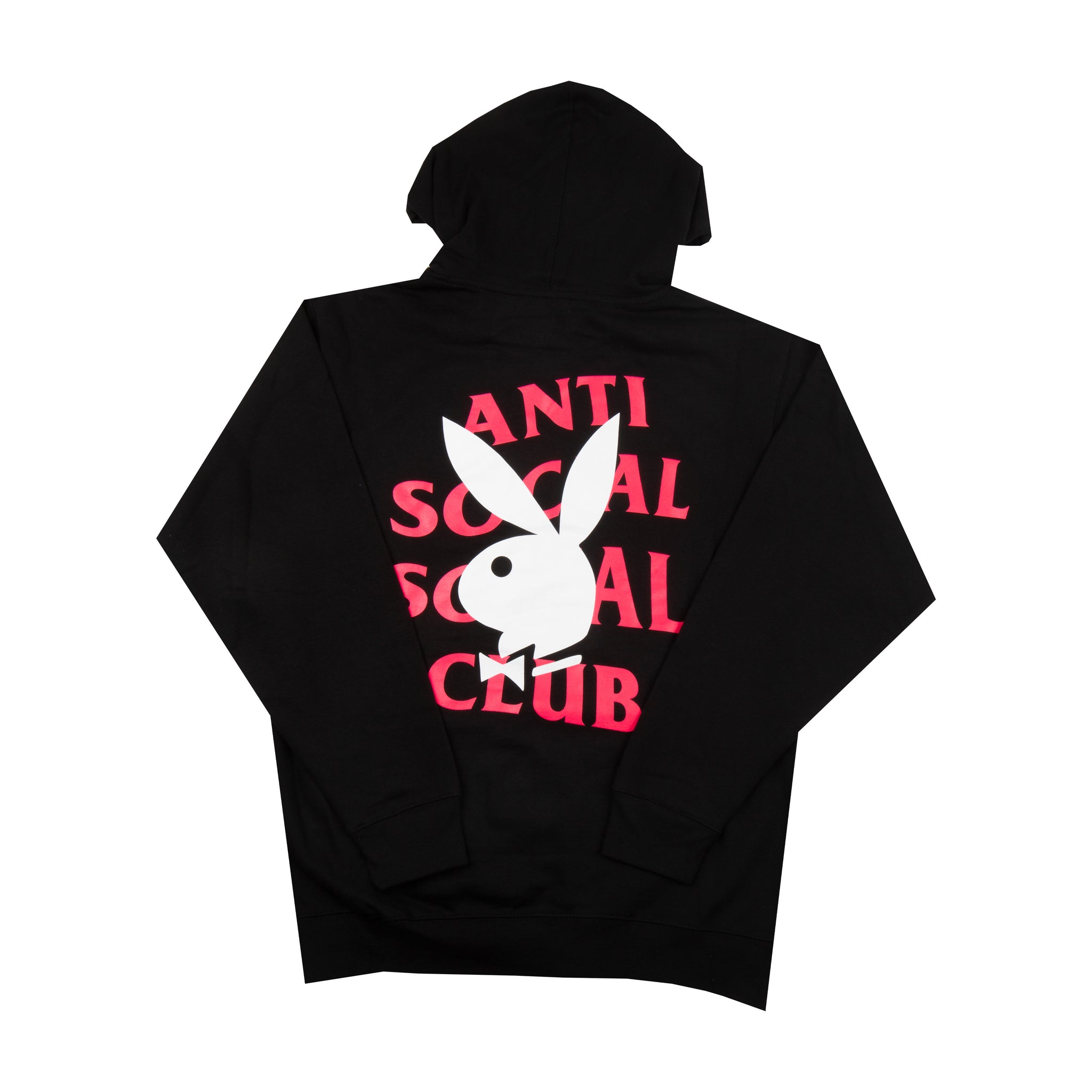 Anti Social Social Club Black Playboy Remix Hoodie