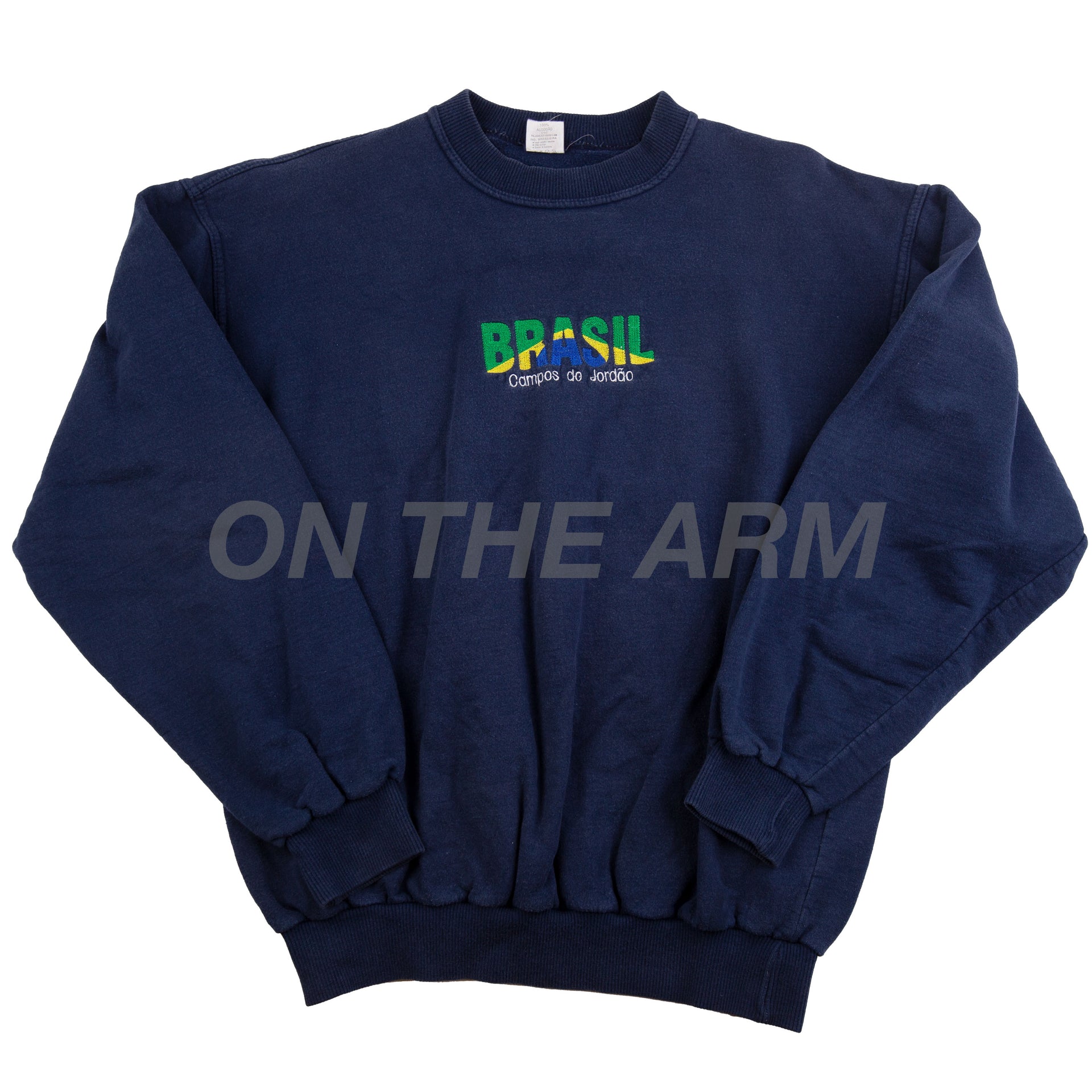 Vintage Navy Brasil Crew