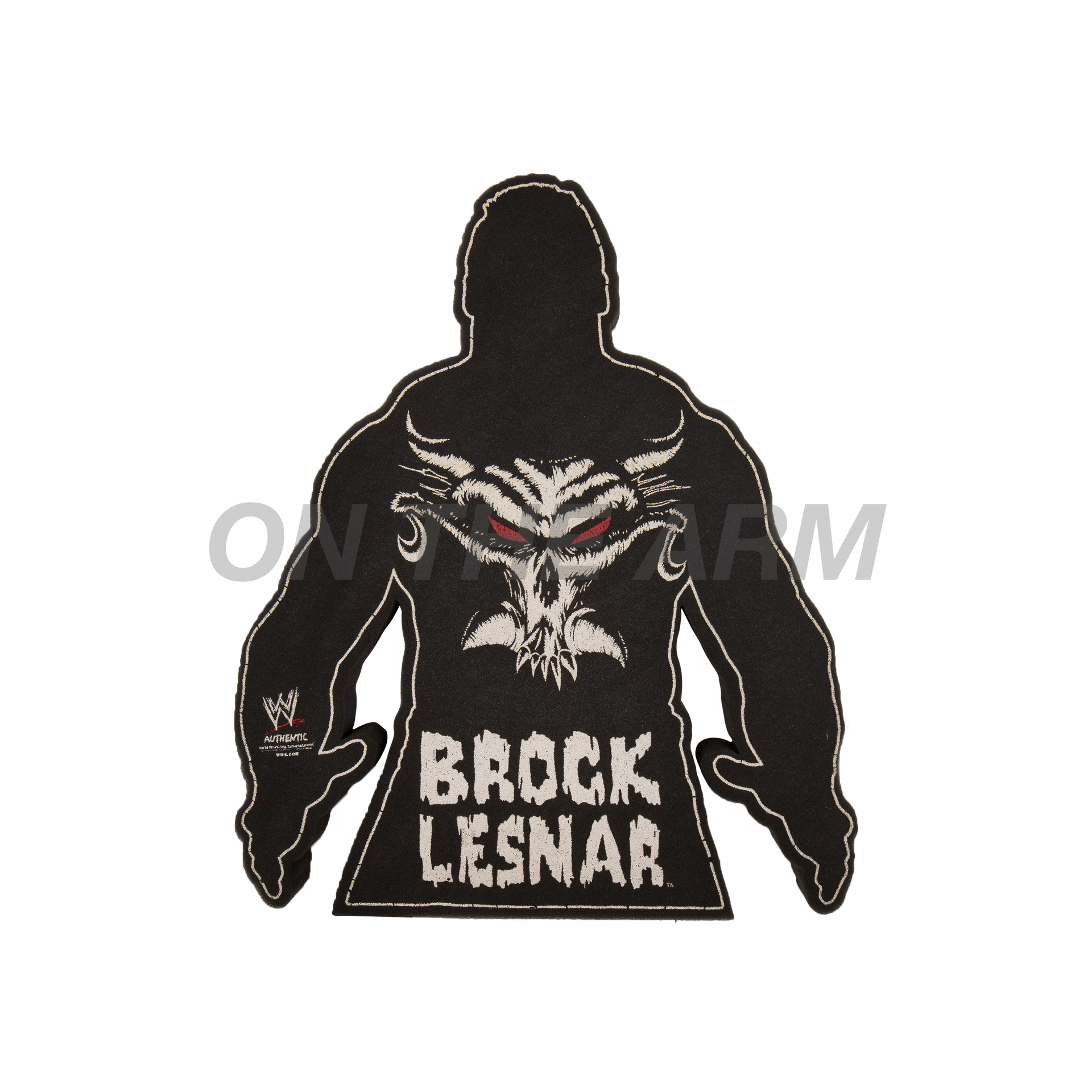 Vintage WWE Brock Lesnar Foam Sign