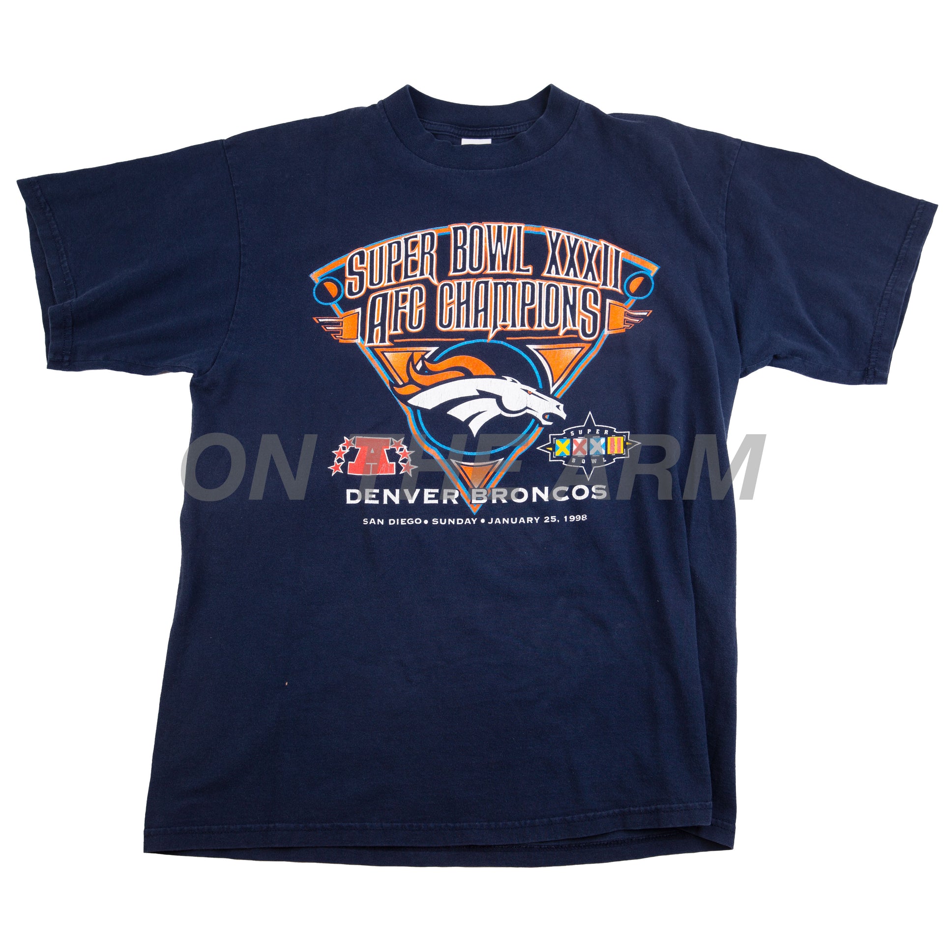 Vintage Navy Denver Broncos Tee (1998)