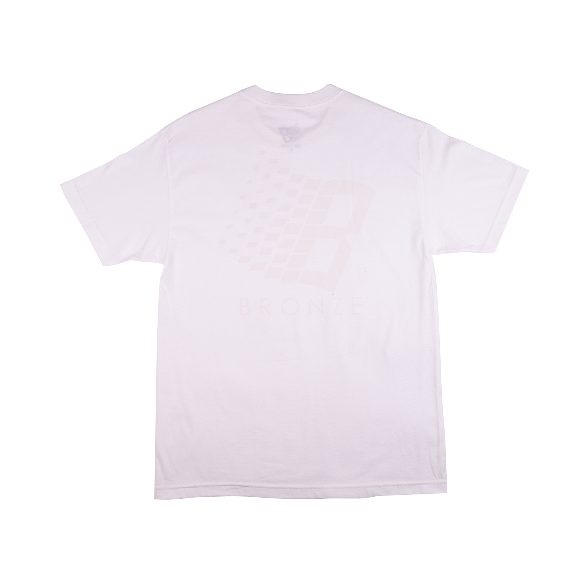 Bronze White/Pink Solar Active B Logo Tee